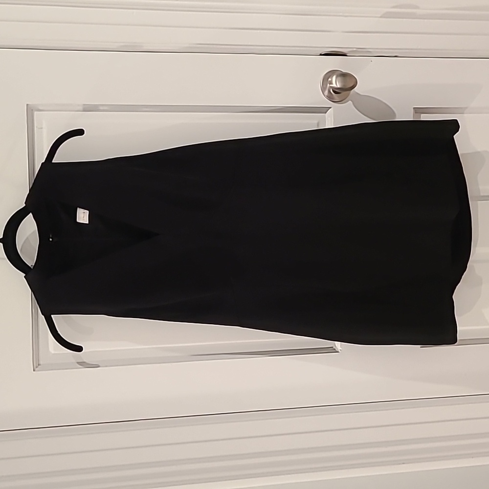 Amanda Uprichard Black Cut Out Vneck Sleevless Cockta Dress, Lg (runs small).